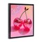 Stupell Industries Double Disco Cherries Black Framed Floater Canvas Wall Art, design by Creative Studio